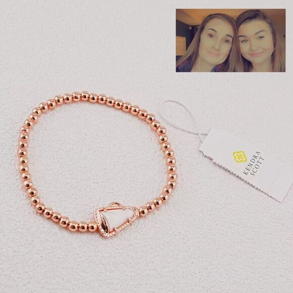 Kendra Scott Celebration Necklace and Bracelet Set (Rose Gold, Gold) - Picture 3 of 3